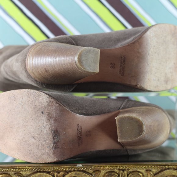 Carla Pitti Suede Leather Ankle Boots - Picture 11 of 16